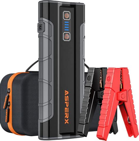 Amazon ASPERX 2500A Car Jump Starter And Bag Protection Case For