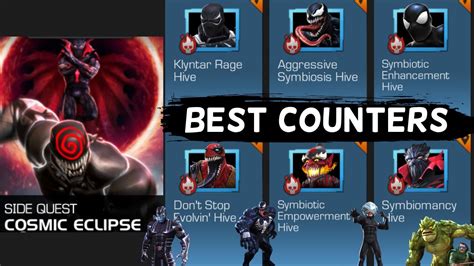 Best Counters For Cosmic Eclipse Quest Marvel Contest Of Champions Youtube