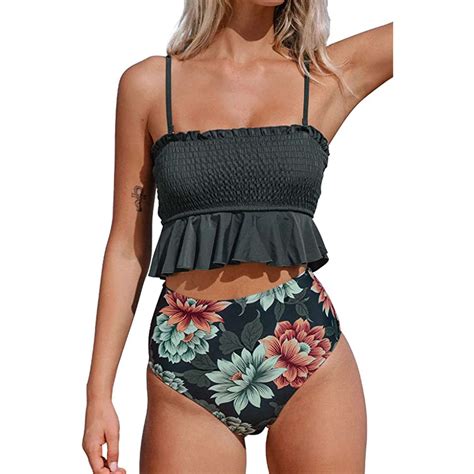 Shoppers Love This Cupshe High Waisted Bikini Set