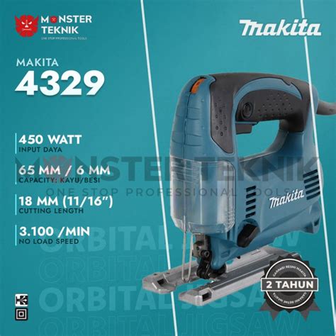 Jual Mesin Gergaji Makita Kayu Mm Jig Saw W Orbital Jigsaw