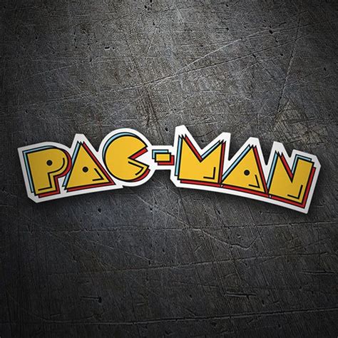 Adesivo Pac-Man Logo | StickersMurali.com