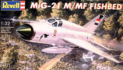 Revell Monogram Mikoyan Gurevich MiG 21M MF Fishbed Large Scale Planes