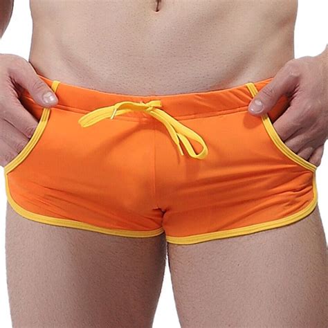 Slip Badehose Slips Strand Badebekleidung Boxershorts Schnell Trocknend