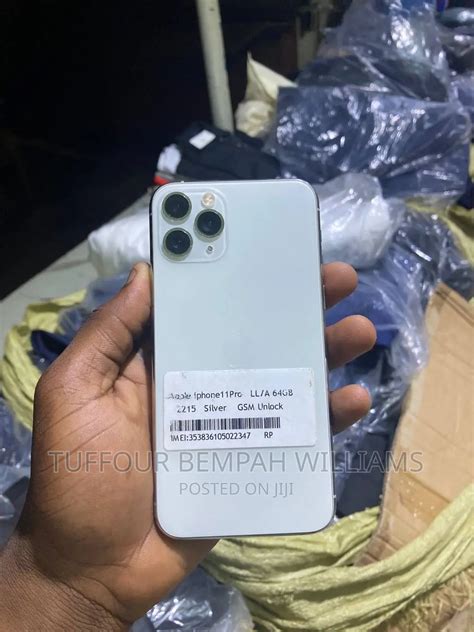 Apple Iphone Pro Gb Silver In Madina Mobile Phones Tuffour