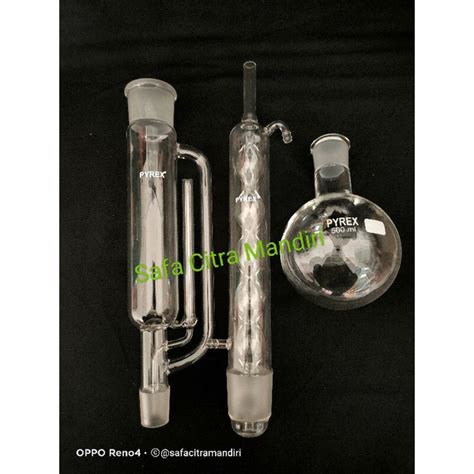 Jual Soxhlet Extractor Ml Merk Pyrex Soxhlet Set Ml Pyrex