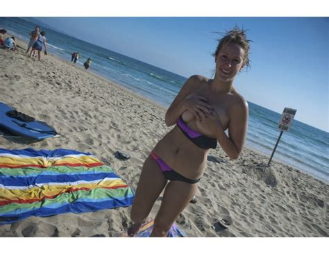 Hand Bra On The Beach Porn Pic
