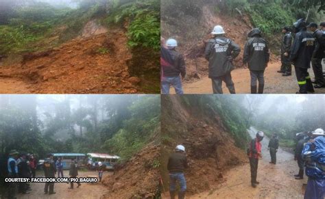 Dahil Sa Bagyong Carina Habagat Kabi Kabilang Landslide Sa Baguio