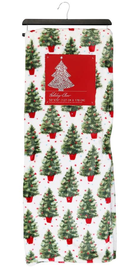 50x70 Christmas Throw Blanket White Burkes Outlet