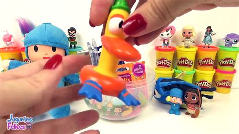 Huevo Sorpresa Gigante De Pato De Pocoyo De Plastilina Play 60 Off