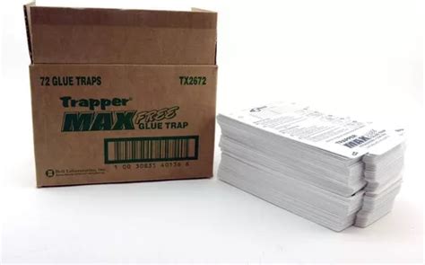 Bell Labs Full Case Of Trapper Max Free Mouse Glue Boards 7 Meses