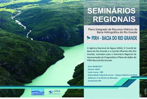 UFLA sedia Seminário Regional do Plano Integrado de Recursos Hídricos