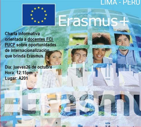 Charla Informativa Para Docentes Erasmus Mundus Facultad De Ciencias