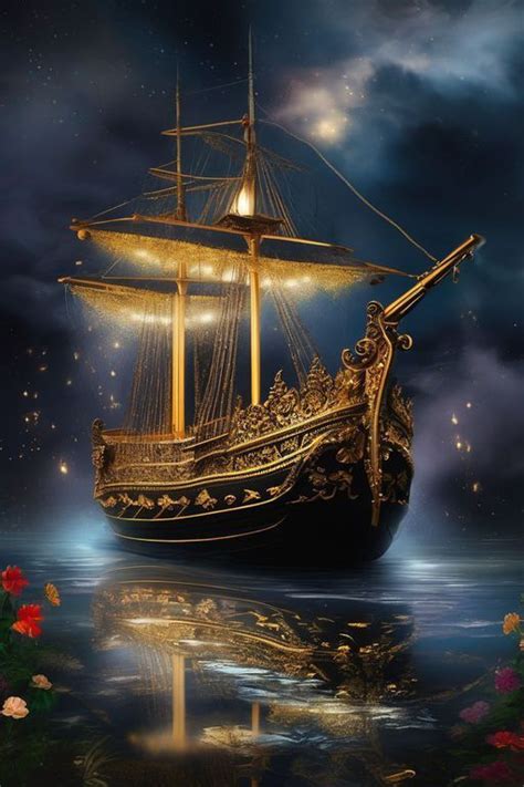 Pin By Monique Willems On Ships And Boats In Pirate Ship Art