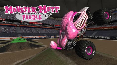 Rigs Of Rods Monster Jam Monster Mutt Poodle Freestyle Syracuse Youtube