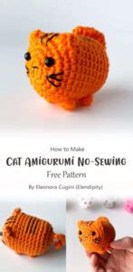 Easy No Sew Crochet Cat Pattern Free Pattern Tutorial Ideas