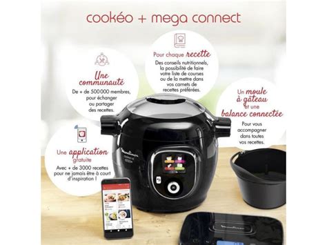 Moulinex Ce Multicuiseur Intelligent Cookeo Connect Avec