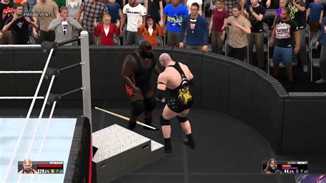 Wwe 2k15 Universe Mode Episode 17 Ryback V S Mark Henry Snme No Holds