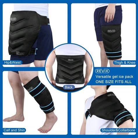 REVIX Extra Large Hip Ice Pack Wrap After Surgery Reusable Cold Pack