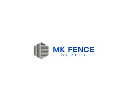 Elegant Playful Fence Logo Design For Mk Fence Supply By R16 Design 23668409