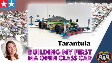 Tamiya Mini 4wd Building My First Ma Open Class Car Youtube