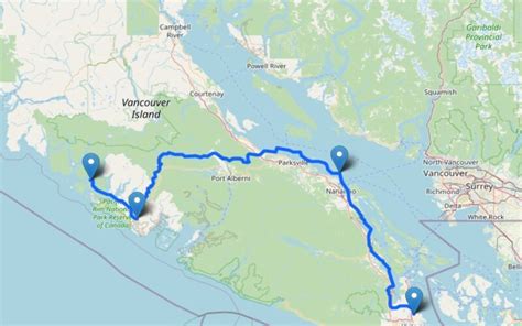 Victoria To Tofino Bus Options Prices Stops Travel Times