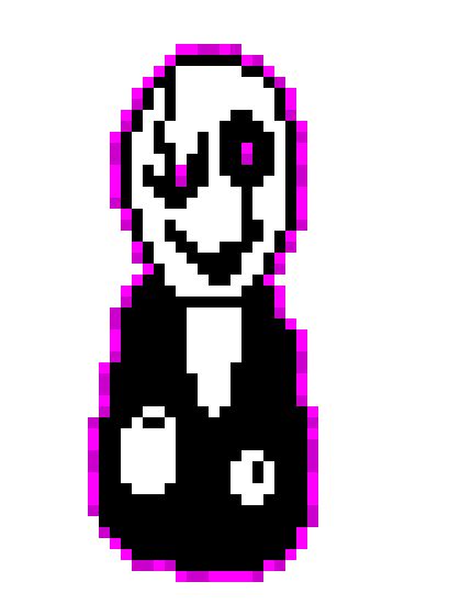 Wd Gaster Pixel Art Maker