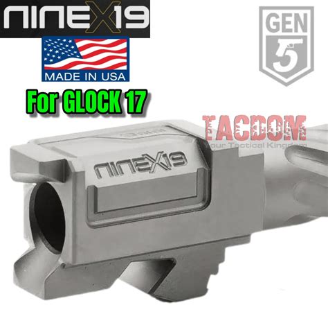 Ninex Revolution Match Spiral Crowned Barrel For Glock Gen