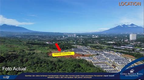 DP 0 KPR 5jtan Danube Highland Citra Sentul Raya By Ciputra Group