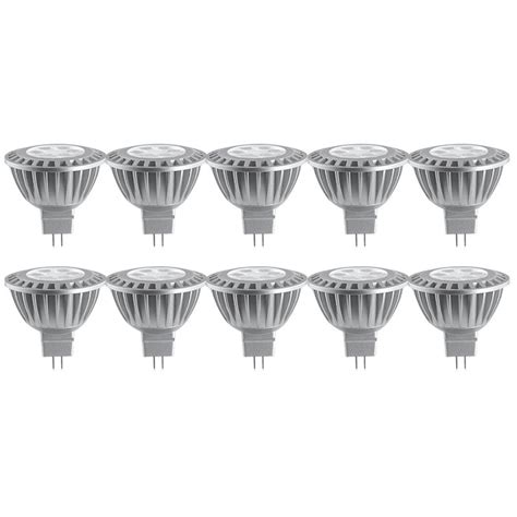 10 X Mlight Led Leuchtmittel Reflektorform Mr16 4w Gu5 3 260lm Tagesl