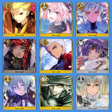 Create A Babylon Night S Male Servants Husbando Tierlist Tier List