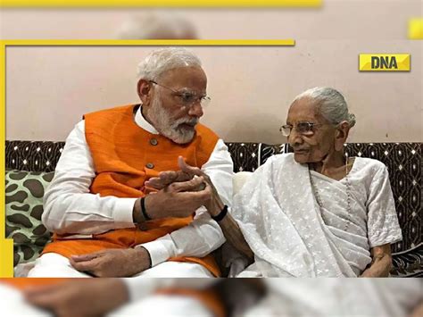 Pm Modis Mother Passes Away At 100 A Look At The Life Of Heeraben Modi