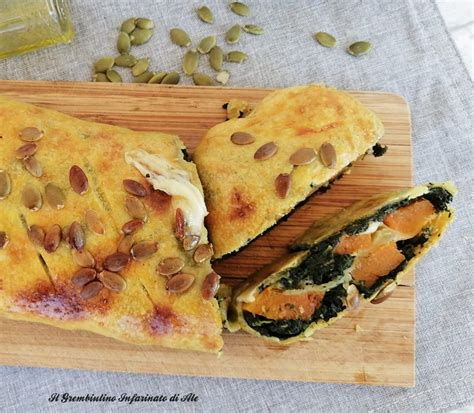 Strudel Di Spinaci Zucca E Provola Il Grembiulino Infarinato Di Ale