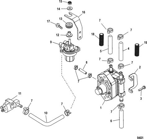 Mercury 60 Hp 2 Stroke Parts Diagram Hp Outboard Boat Water