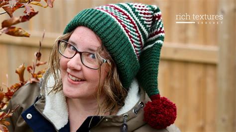 Classic Elf Hat Crochet Pattern Youtube