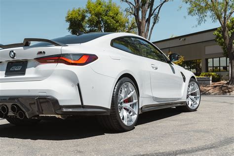 Bmw G82 Coupe M4 With 20 Vs 5rs Wheels In Brushed Clear