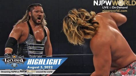 G1 CLIMAX 32 Day11 HIGHLIGHT NJPW August 5 2022 YouTube