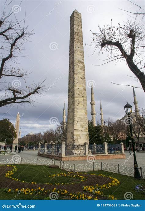 Obelisk En El Hipódromo De Constantinopla Turquía De Estambul Foto