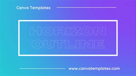 Best Outline Fonts in Canva - Canva Templates