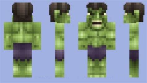 The Incredible Hulk Minecraft Skins Micdoodle