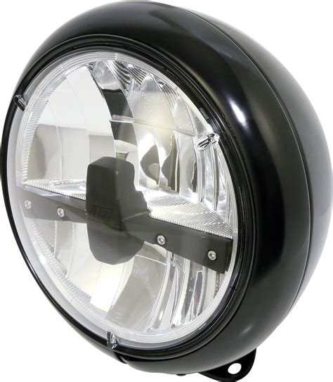 Buy Highsider LED Headlight HD Style Black 7 Inch Louis Motorcycle