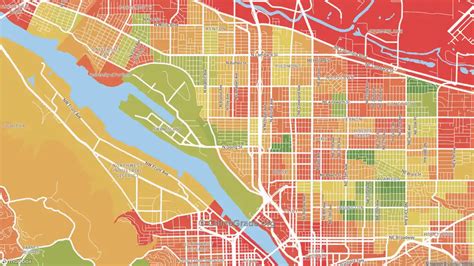 The Safest and Most Dangerous Places in Overlook, Portland, OR: Crime ...