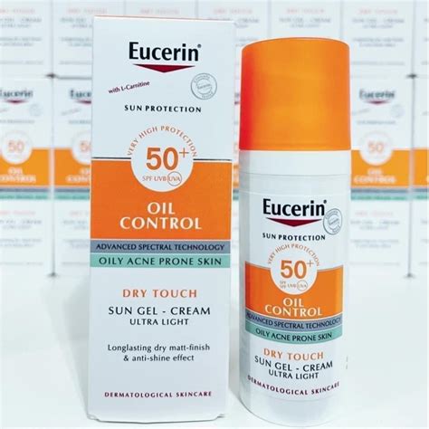 EUCERIN SUN DRY TOUCH OIL CONTROL FACE SPF50 PA 50ml Shopee Thailand