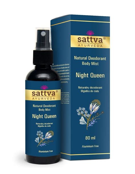 Deodorant Fara Aluminiu Night Queen Ml Sattva Naturissimo