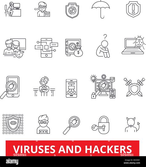 Los Virus Y Los Hackers Hacking Seguridad Cibercrimen Malware