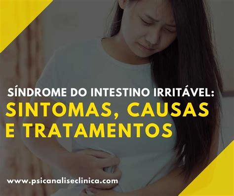 Síndrome do intestino irritável sintomas causas e tratamentos