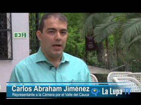 El Congresista Carlos Abraham Jiménez López responde inquetudes a los