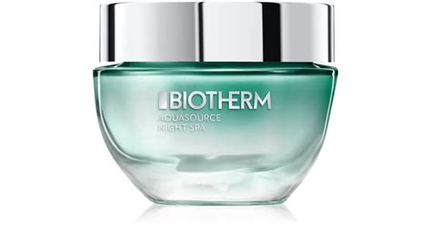 Biotherm Aquasource Night Spa Baume De Nuit Visage Notino Fr