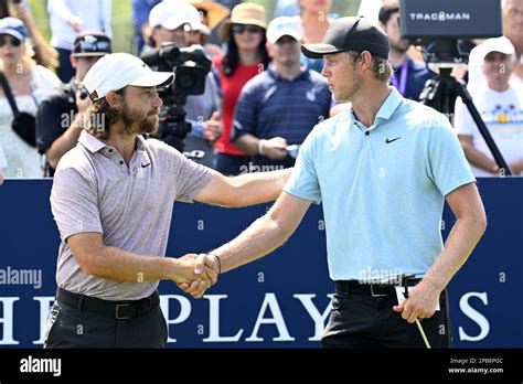 Ponte Vedra United States 12th Mar 2023 Tommy Fleetwood Greets Cam