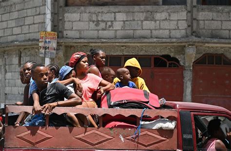 Thousands Flee Gang Violence In Haitian Capital Mikey Live