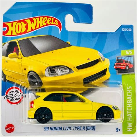 Hot Wheels 2022 99 Honda Civic Type R Ek9 Hct98 12257767014 Oficjalne Archiwum Allegro